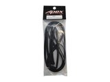 Apex RC Products 6mm Black Braided Servo Wire Wrap Kit - 10ft Roll #4000