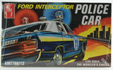 AMT 1970 Ford Galaxie Police Car 1:25 Plastic Model Car Kit 788