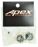Apex RC Products 19 & 20T Mod 1 M1 5mm 1/8 Scale Pinion Gear Set #9734