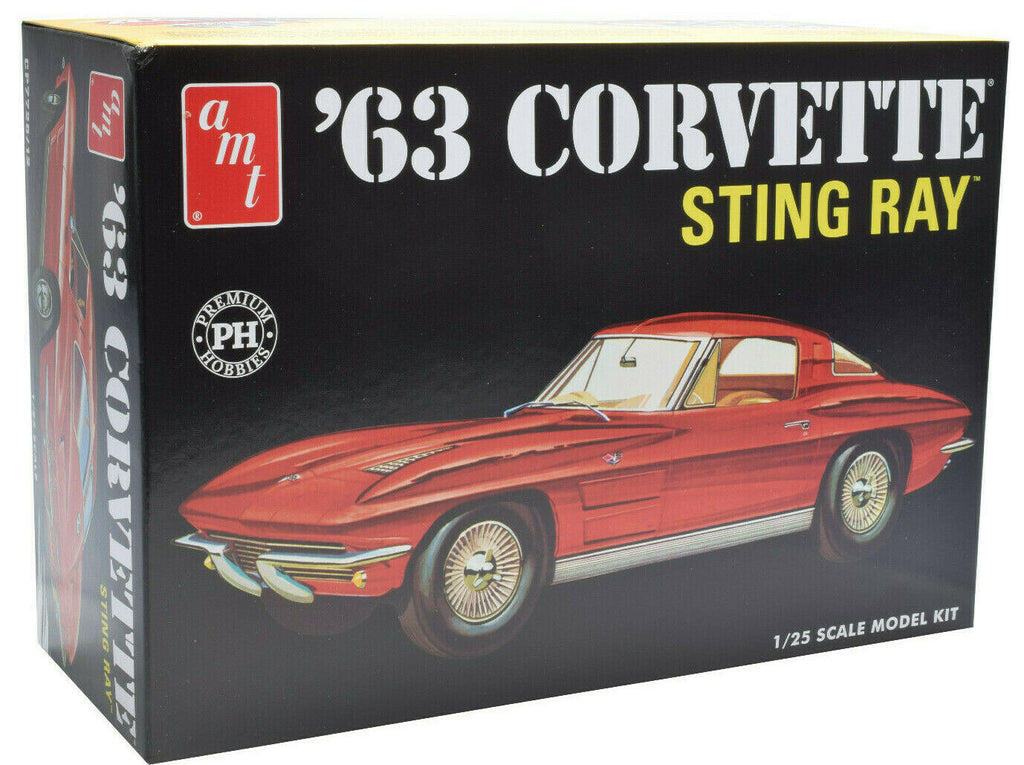 AMT x Premium Hobbies 1963 Corvette Sting Ray 1:25 Plastic Model
