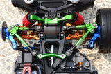 GPM Racing Traxxas 4-Tec 2.0 Blue Aluminum Front Knuckle Arm Set GT021-B