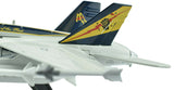 Daron x Premium Hobbies Postage Stamp F/A-18C Hornet VFA-25 Fist of The Fleet 1:150 Die-Cast Airplane PS5338-6