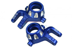 GPM Racing Traxxas Sledge Blue Aluminum Front Knuckle Arm Set SLE021-B