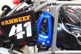 GPM Racing Traxxas UDR Blue Aluminum Rear Damper Mount UDR030-B