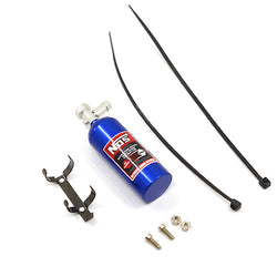 Yeah Racing 1/10 Blue Aluminum Scale Nitrous Oxide Bottle YA-0429BU