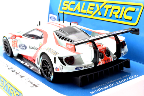 Scalextric Ford GT GTE 67 2019 IMSA DPR W Lights 1 32 Scale