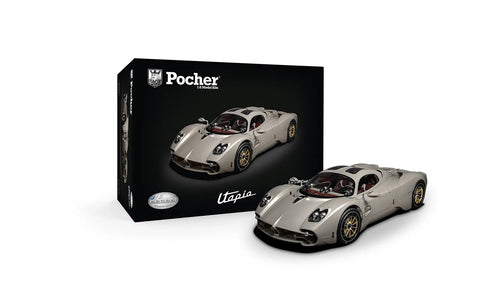Pocher Pagani Utopia Coupe - Rinascimento Lucido 1/8 Die-Cast Model Kit HK120