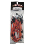 Apex RC Products 3" 6" 12" 24" JR Style Servo Extension Variety Pack - 4 each #1028