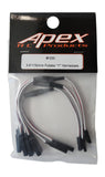 Apex RC Products Futaba Style 6" / 150mm Servo Y Harness - 3 Pack #1030