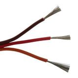 Apex RC Products 3m / 10' 22 Awg Orange Red Brown JR Style Servo Wire #1221