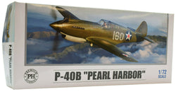 Premium Hobbies P-40B "Pearl Harbor" 1:72 Plastic Model Airplane Kit 135V