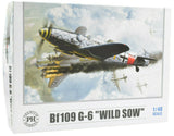 Premium Hobbies Bf109 G-6 "Wild Sow" 1:48 Plastic Model Airplane Kit 137V