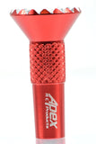 Apex RC Products Red Aluminum Futaba / Spektrum DX6 DX6i DX7S DX8 DX9 / Taranis X9DRC Transmitter Gimbal Stick Ends #1711