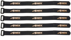 Apex RC Products 20mm X 300mm Lipo Battery Strap - 5 Pack #3051