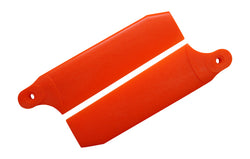 KBDD Neon Orange 96mm Extreme Tail Rotor Blades #4073