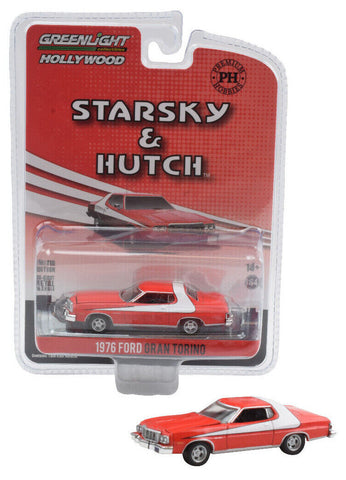 Greenlight x Premium Hobbies Starsky & Hutch Grand Torino - No Siren 1:64 Diecast Car 51455