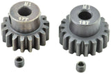 Apex RC Products 17 & 18T Mod 1 M1 5mm 1/8 Scale Pinion Gear Set #9733
