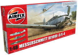 Airfix Messerschmitt Bf109E-3/E-4 1:48 Scale Plastic Model Airplane A05120B - SALE