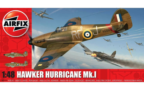Airfix Hawker Hurricane Mk.1 1:48 Scale Plastic Model Plane Kit A05127A