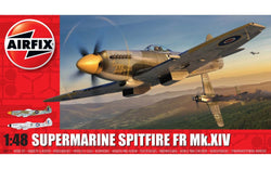 Airfix Supermarine Spitfire FR Mk.XIV 1:48 Plastic Model Airplane Kit A05135 - SALE