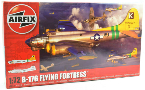 Airfix Boeing B-17G Flying Fortress 1:72 Plastic Model Airplane Kit A08017B