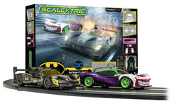 Scalextric Batman VS Joker Spark Plug App Control 1:32 Slot Car Race Set C1415T