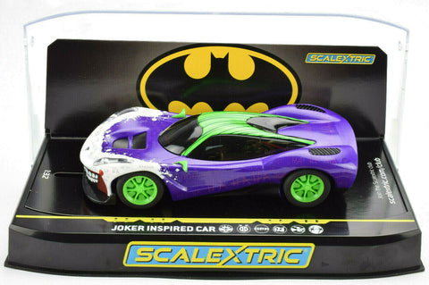 Scalextric Joker Inspired Car DPR W/ Lights 1/32 Scale Slot Car C4142