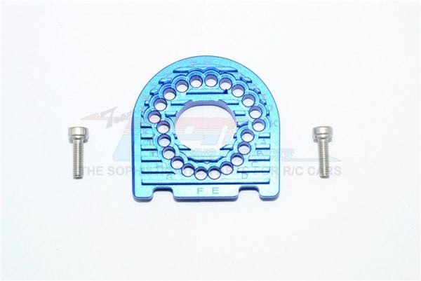 GPM Racing Traxxas 4-Tec 2.0 Blue Aluminum Heatsink Motor Mount GT018-B
