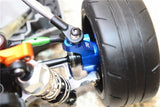 GPM Racing Traxxas 4-Tec 2.0 Blue Aluminum Rear Knuckle Arm Set GT022-B