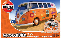 Airfix QUICK BUILD VW Volkswagen Camper Van Snap Together Model Car Kit J6032