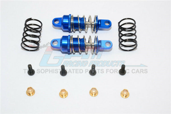 GPM Racing LaTrax Rally Aluminum Rear 34mm Adjustable Shock Dampers LTX334R-B-S