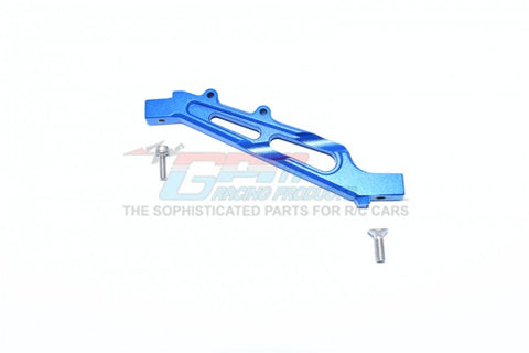 GPM Racing Arrma Limitless / Infraction Blue Aluminum Front Chassis Brace MAF016F-B