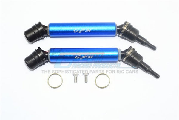 GPM Racing Arrma Granite Alum. & Steel Front/Rear CVD Driveshaft Set MAG108FRS-B