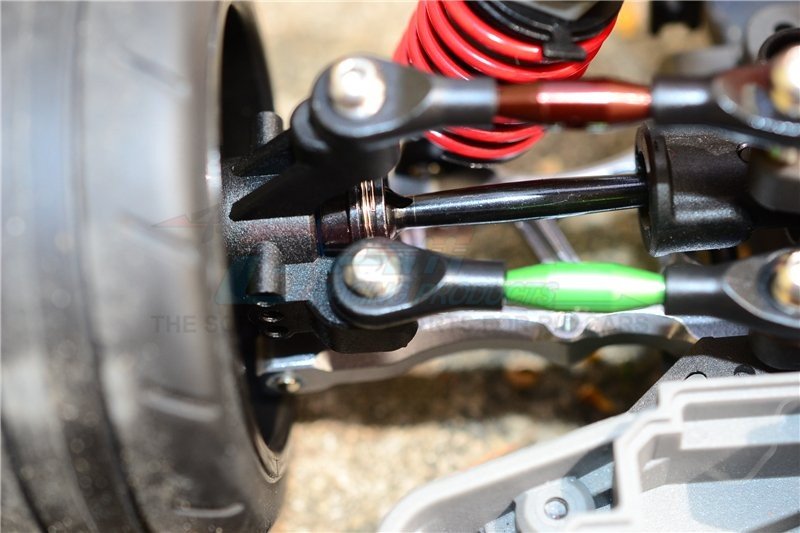 GPM Racing Traxxas 4-Tec 2.0 #45 Hardened Steel Rear CVD Set SGT033R-B ...