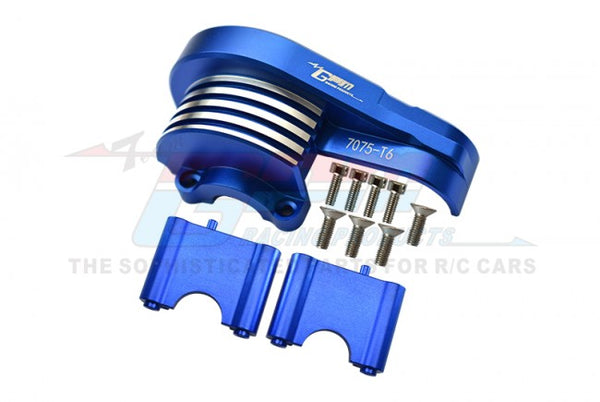 GPM Racing Traxxas Sledge Aluminum Spur Gear Cover &Center Diff Mount SLE038GC-B