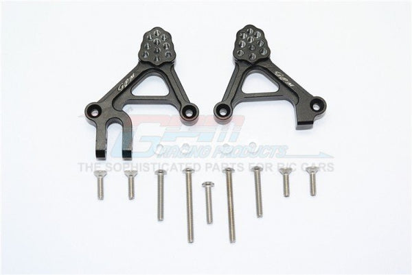 GPM Racing Traxxas TRX-4 Black Aluminum Front Damper Mount TRX4028-BK