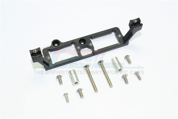 GPM Racing Traxxas TRX-4 Black Aluminum 2-Speed / Diff. Lock Servo Mount TRX4034FR-BK