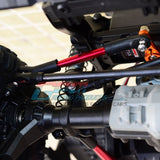 GPM Racing Traxxas TRX-4 Black Aluminium Servo Horn W/ Steering Link TRX416025-BK