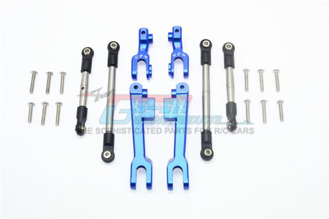 GPM Racing Traxxas UDR Blue Aluminum Front & Rear Sway Bars & Links UDR312FRS-B